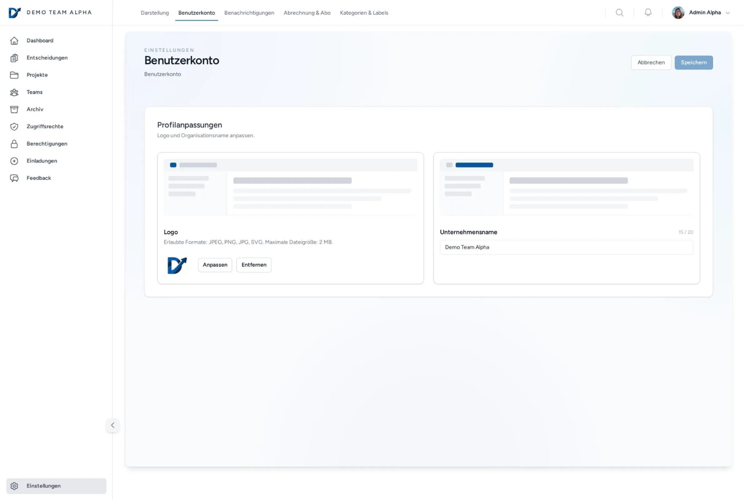 Individuelles Branding